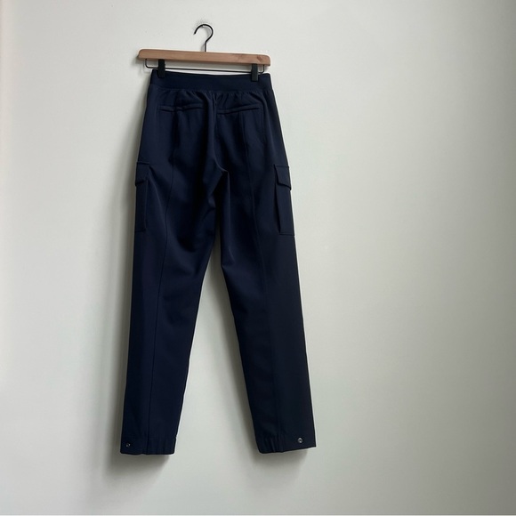 ATHLETA Endless Cargo High Rise Jogger Pant | Navy 0 #467187 Pockets Athleisure - Picture 9 of 13
